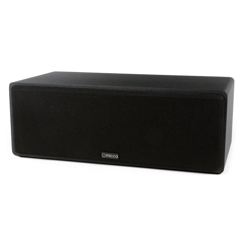 Micca MB42X-C Advanced Center Channel Speaker for Home Theater, Surround Sound, Passive, 2-Way (Black, Each) - Image 2